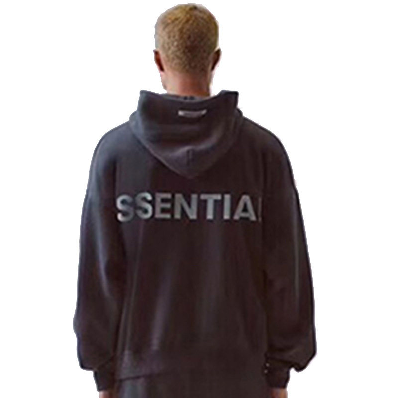 2019SS 戴帽卫衣反光加绒FOG复线ESSENTIALS潮牌洛杉矶跨境热卖