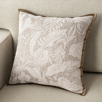Ins Style Chenille Pillow Nordic Simple Square Sofa Light Luxury Pillow Office Small Fresh Cushion Cover