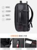 Cross-Border Backpack Men's Large-Capacity Laptop Bag Expandable Business Backpack Outdoor Travel Backpack