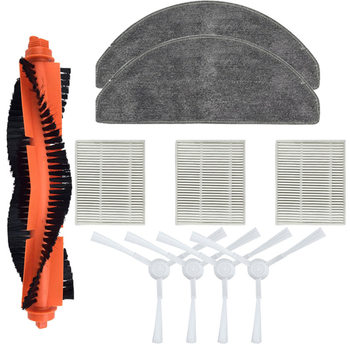 Applicable to Mijia 3C Enhanced Sweeper Xiaomi E10 B112 E12 Filter Main Brush Edge Brush Cloth Accessories