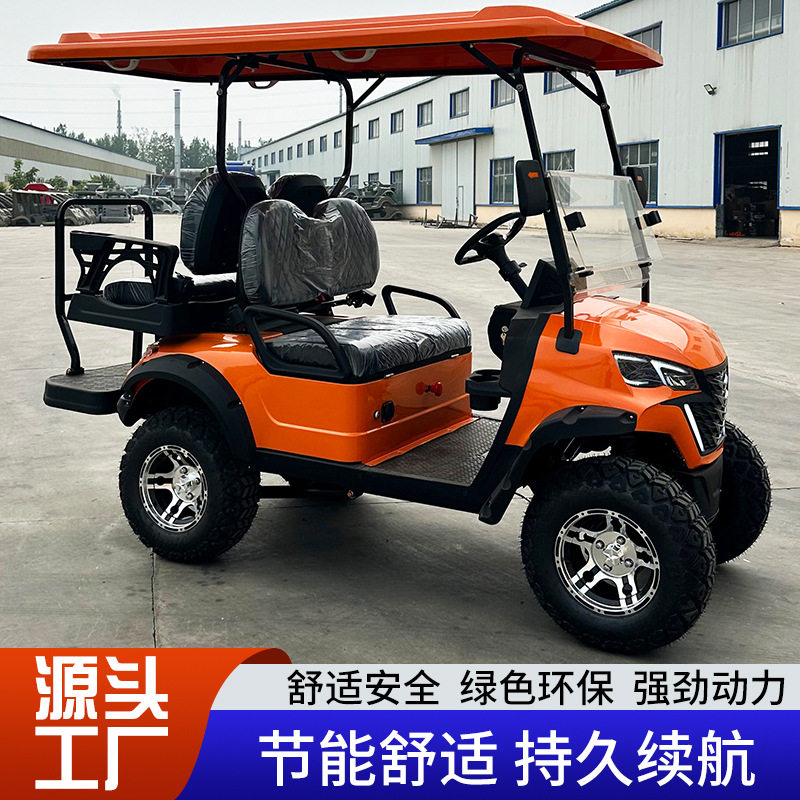 Golf Carts for Tourist Areas, Four-Wheel Off-Road Sightseeing Vehicles, Sales Reception Shuttles, Electric Golf Carts