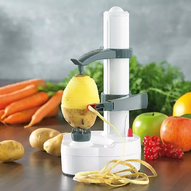 Amazon electric peeler multifunctional fruit apple potato automatic peeler cutter electric peeler supplies