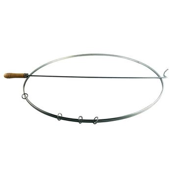 Factory wholesale rolling iron ring new flat iron ring 38cm rolling iron ring children's toys traditional sports push iron ring