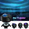 USB Music Bluetooth Led Northern Lights Galaxy Starry Sky Lamp Projector Lamp Water Pattern Laser Atmosphere Night Light