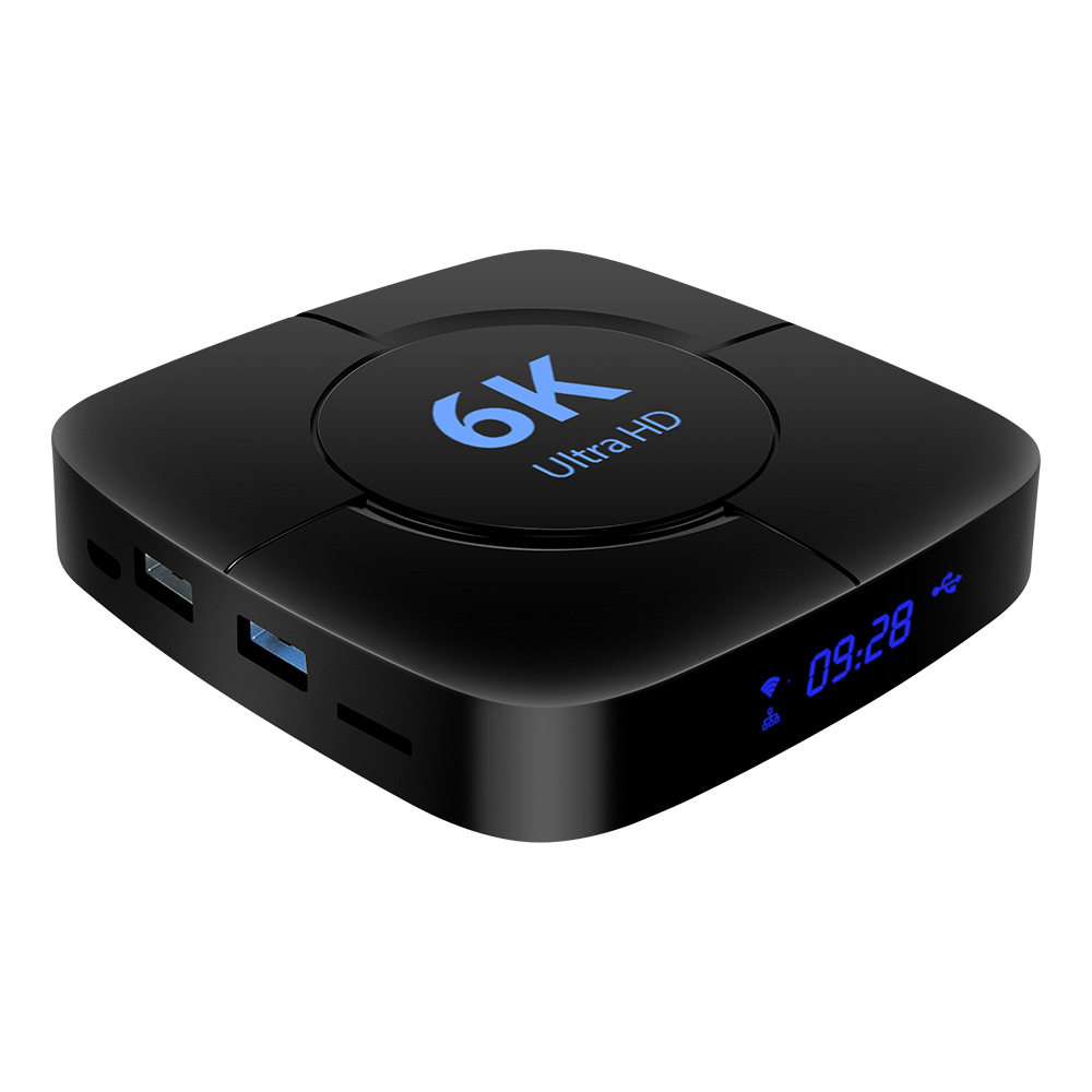 2025 Factory Direct Sales Android 14 Network Set-Top Box 6K Ultra-Clear Tv Box H616 Network Set-Top Box Tv Box