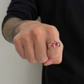 White Gold + Red - 00922