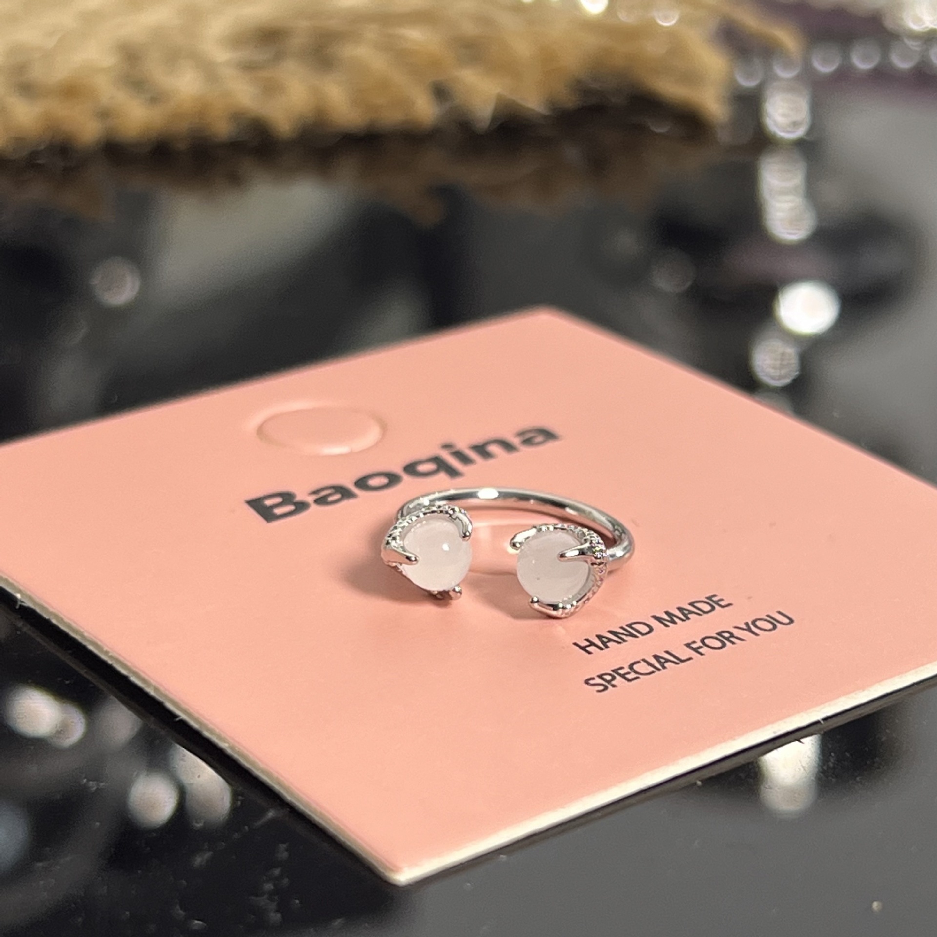 804 白龍爪馬蹄リング(シングル)