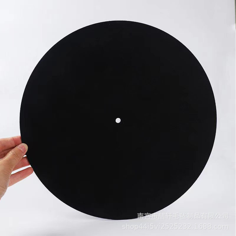 Supply vinyl record felt pad record player pad disc player non-slip pad protection pad phonograph CD pad