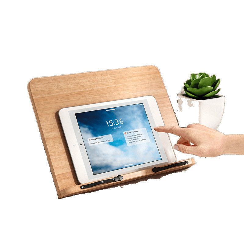 Reading stand, reading stand, wooden adult reading book stand, primary school student, children's book holder, post stand