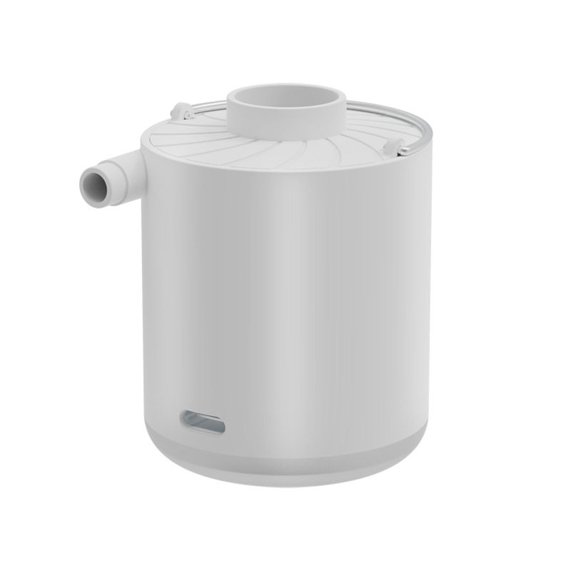 Outdoor storage electric air pump outdoor blowing and filling integrated illuminable air cushion swimming ring air pump