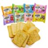 Midochi roasted steamed bun 40g whole box wholesale coarse grains satiate hunger biscuits multi-flavor net red leisure snacks