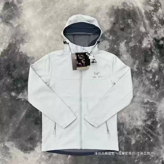 High-Quality Fleece Spring and Autumn Jacket with Embroidery, New Softshell Windproof Hooded Waterproof Outdoor Jacket for Men and Women