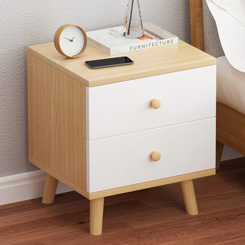 Bedside Table Storage Rack Simple Modern Bedroom Bedside Mini Small Cabinet Small Simple Storage Storage Bedside Cabinet
