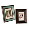 Vintage Photo Frame Display Decoration Wall Hanging Black Picture Frame French Retro Puzzle Large Picture Frame