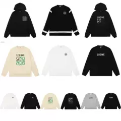Cross-Border Luxury Trend Loe Roie's Moving Castle Calcifer Pocket Flame Embroidery Hooded Sweatshirt Trend