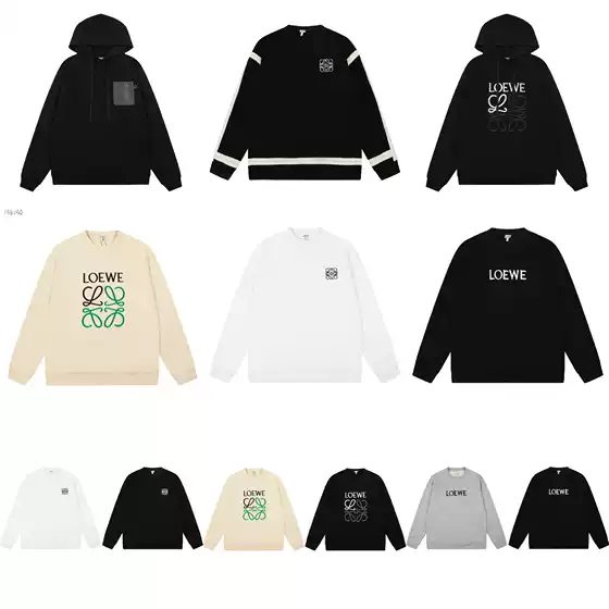Cross-Border Luxury Trend Loe Roie's Moving Castle Calcifer Pocket Flame Embroidery Hooded Sweatshirt Trend