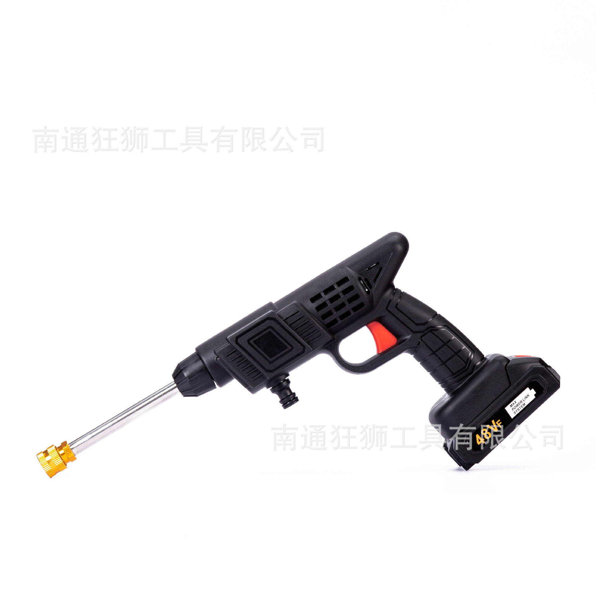 Cross-border foreign trade source factory high-power high-pressure water gun washing machine portable car washing machine rechargeable