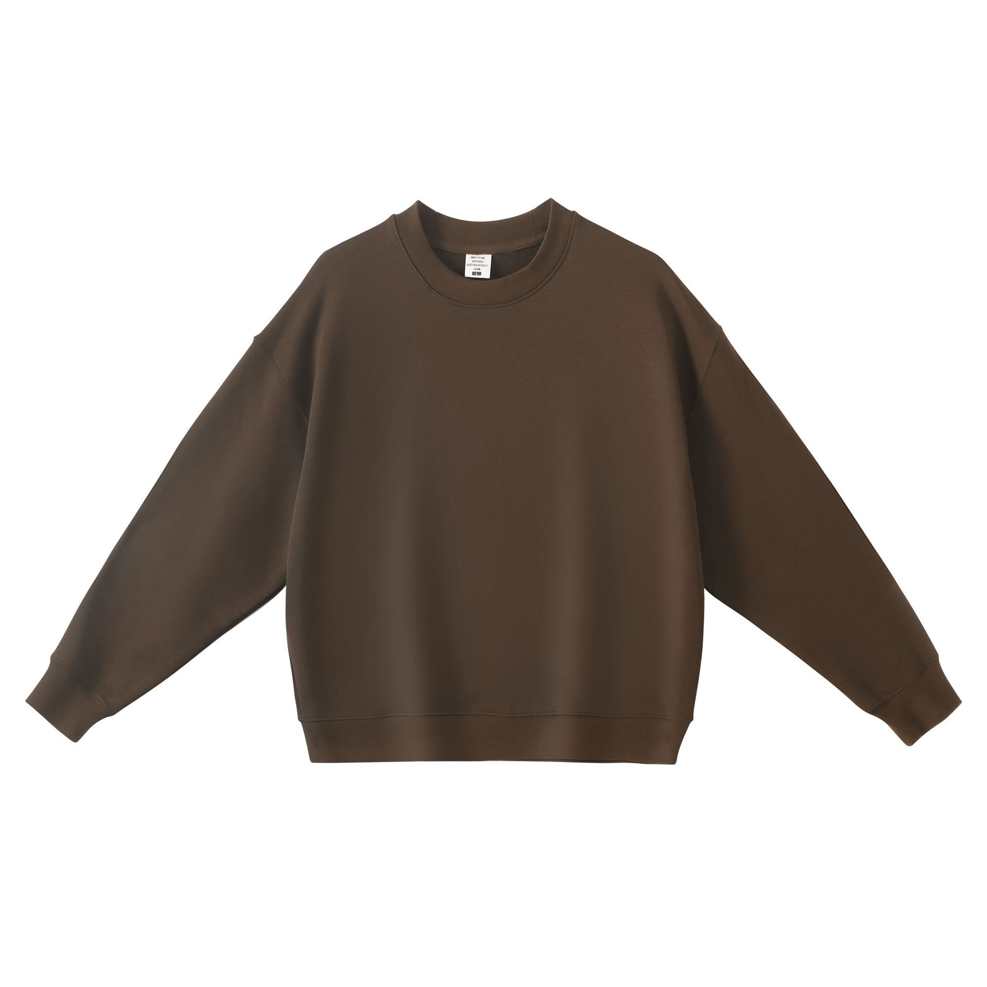 圆领基础款420G重磅大毛圈卫衣男潮牌韩系简约百搭长袖打底卫衣秋