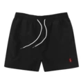 Black red label