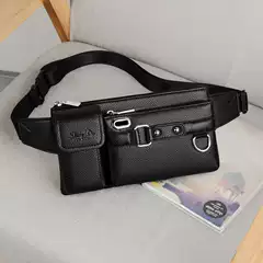Cross-border Supply New Men's Waist Bag Outdoor Sports Multifunctional Chest Bag Boys Casual Crossbody Bag Mobile Phone Backpack