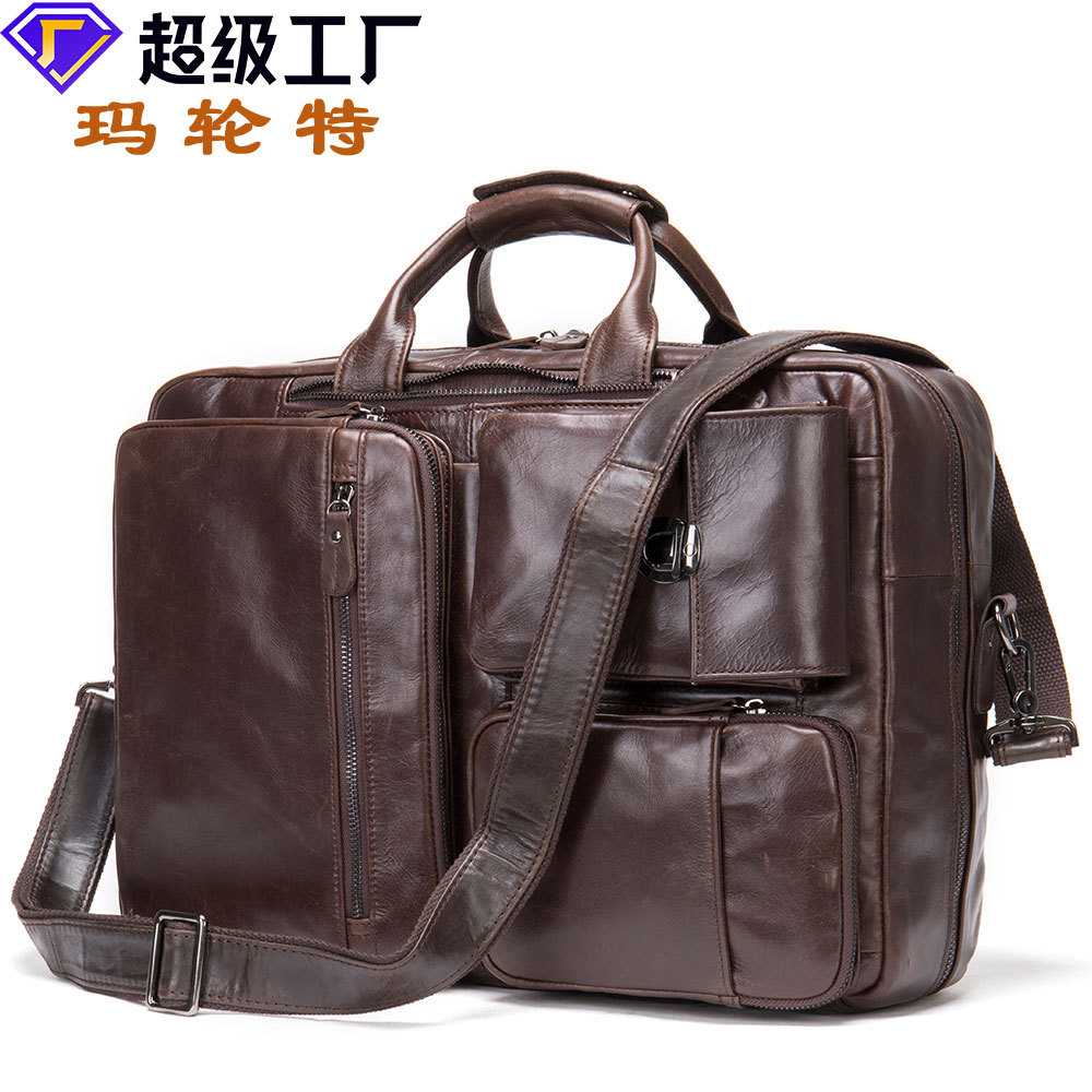 (Mới) Mã G0617 Giá 4260K: Túi Xách Nam Gudlu Túi Xách Ví Nam Chất Liệu Da Bò G06 Sản Phẩm Mới, (Miễn Phí Vận Chuyển Toàn Quốc).