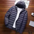 navy blue hooded