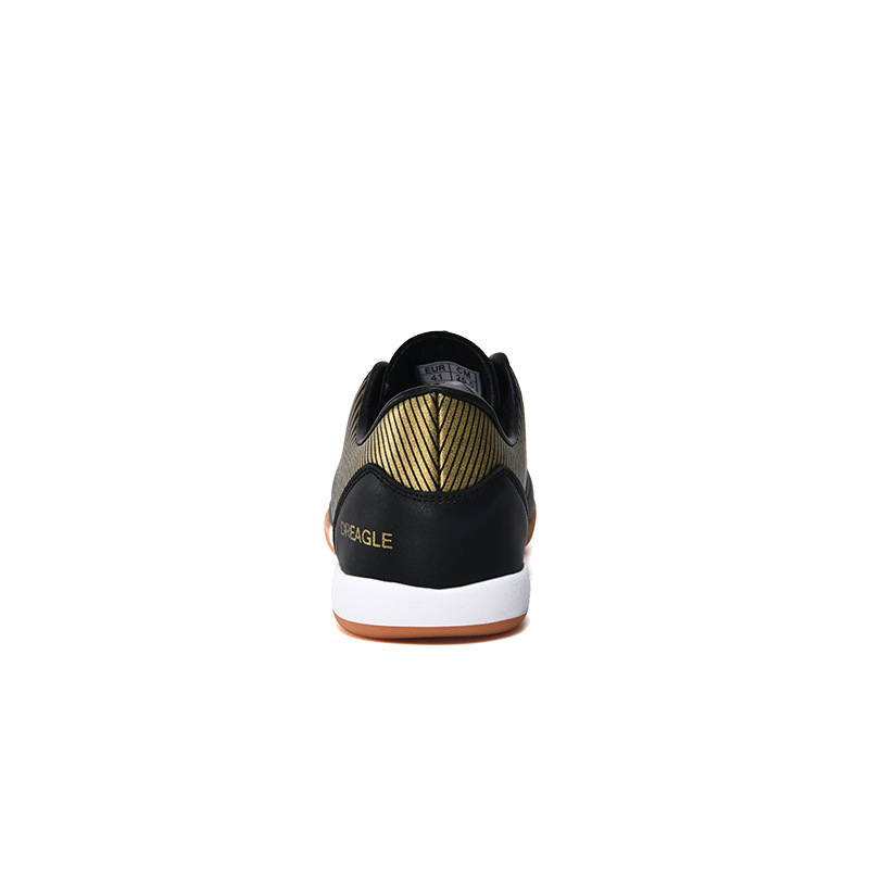 Giày bóng đá nam cổ thấp đinh gãy tập luyện thi đấu size 38-45 — DR07 đinh gãy đen trắng, DR07 đinh gãy vàng đen