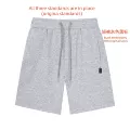 Shorts - gray with black label