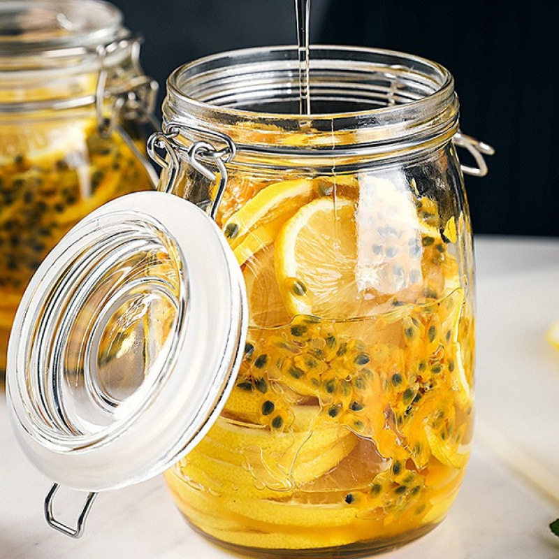 Food-Grade Sealed Jars, Glass Bottles, Wine Pickles, Empty Bottles, Sugar Jars, Special Storage Jars