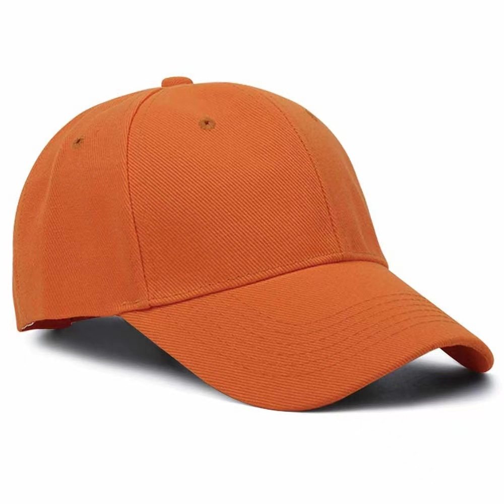 棒球帽纯色光板刺绣印花logo鸭舌帽工厂现货批发户外活动广告帽