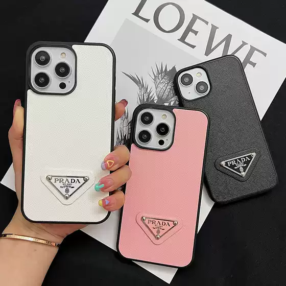 New Couple Leather Pure Color Suitable for Apple 17Promax Mobile Phone Case Iphone15Pro All-Inclusive Anti-Fall 14P