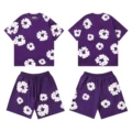 Short-sleeved suit [purple]
