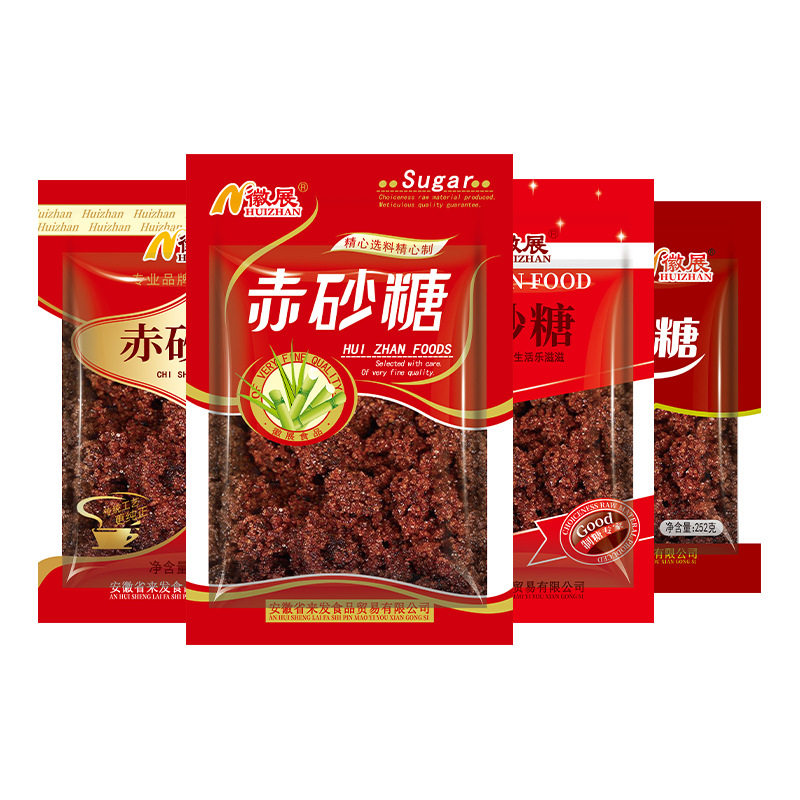 Manufacturer Wholesale Brown Sugar 200G-400G Multi-Specification Brown Sugar Condiment Confinement Menstrual Period Sugar Water Baking