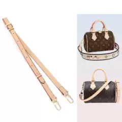 Suitable for speed20 Vegetable Tanned Leather Cowhide Shoulder Strap Presbyopia Bag Strap Crossbody Transformation Color-changing Leather Replacement Bag Accessories