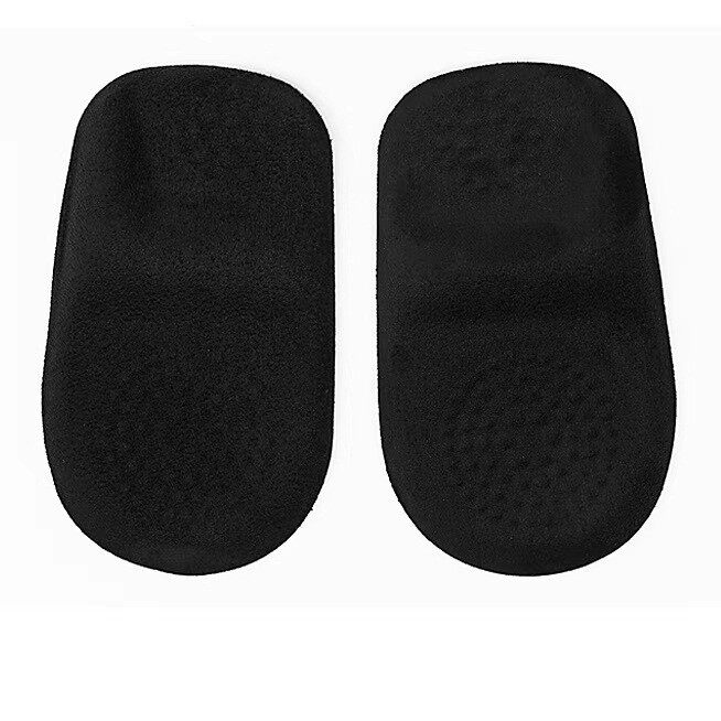 Silicone Heel Pad, Arch Pad, Soft Particle Massage Orthopedic Insole for Men and Women, Self-Adhesive Invisible Anti-Slip Shock Absorption Half Size