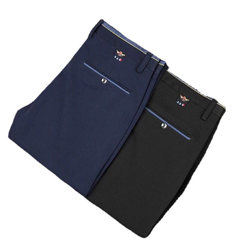 2024秋冬款胜利鸟西裤高弹力休闲裤男韩版西裤男宽松直筒长裤男