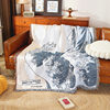 Customized Japanese Cotton Thread Blanket, Anti-Cat Scratch Sofa Blanket, High-End Gift Blanket, Jacquard Tapestry, Thickeneded Casual Blanket