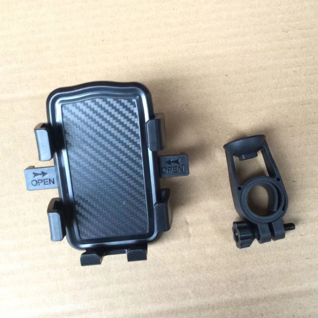 Factory wholesale six-claw electric car navigation mobile phone bracket riding shock absorption six-claw fixed locking mobile phone bracket