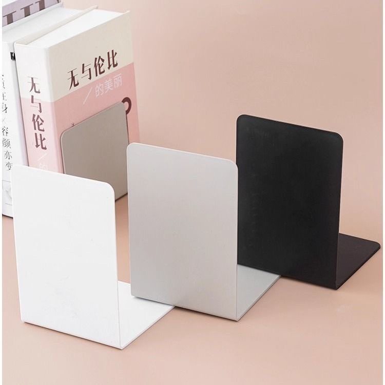 Thickened Bookend L-Shaped Desktop Storage New Simple Bookend Book Clip Bezel Bookend Student Fixed Bookend