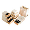 Factory wholesale spot jewelry box white powder cover packaging box necklace ring earrings set jewelry box