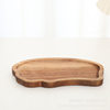 Spot Creative Solid Wood Tray Coffee Snack Cake Display Tray Creative Cloud Shape Household Solid Wood Tray