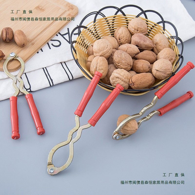 Multifunctional Walnut Peeling Tool, Large and Small Pecan Clip Artifact, Household Shell-Breaking Nut Pliers, Hazelnut