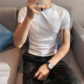 White (regular round neck) a213-dt01