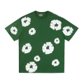 Foam dark green short sleeves [white garland]