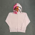 Light pink-hat red embroidery