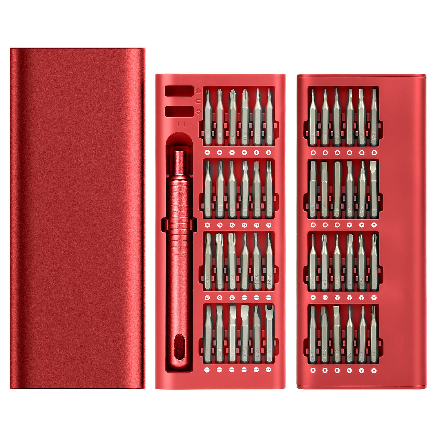 金士盾 51合一高性价比手动螺丝刀套装螺丝刀48枚批头组合工具