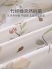 Bamboo fiber climbing clothes baby clothes class a gauze jumpsuit bamboo cotton baby cool air conditioning clothes newborn pajamas