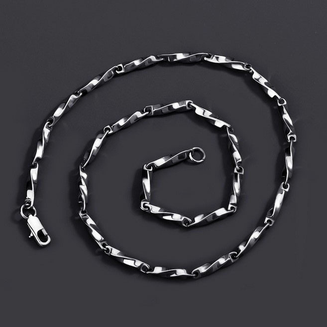 项链男钛钢不掉色简约百搭饰品女毛衣链新款时尚个性爆款嘻哈配饰