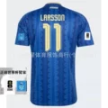 2627 sweden away game + printed number 11 star + world cup badge