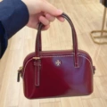 Patent leather red + gift box